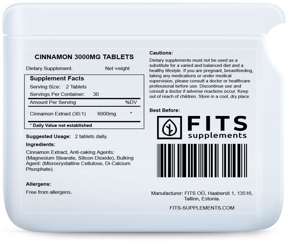 Cimet 3000mg 60 tablet