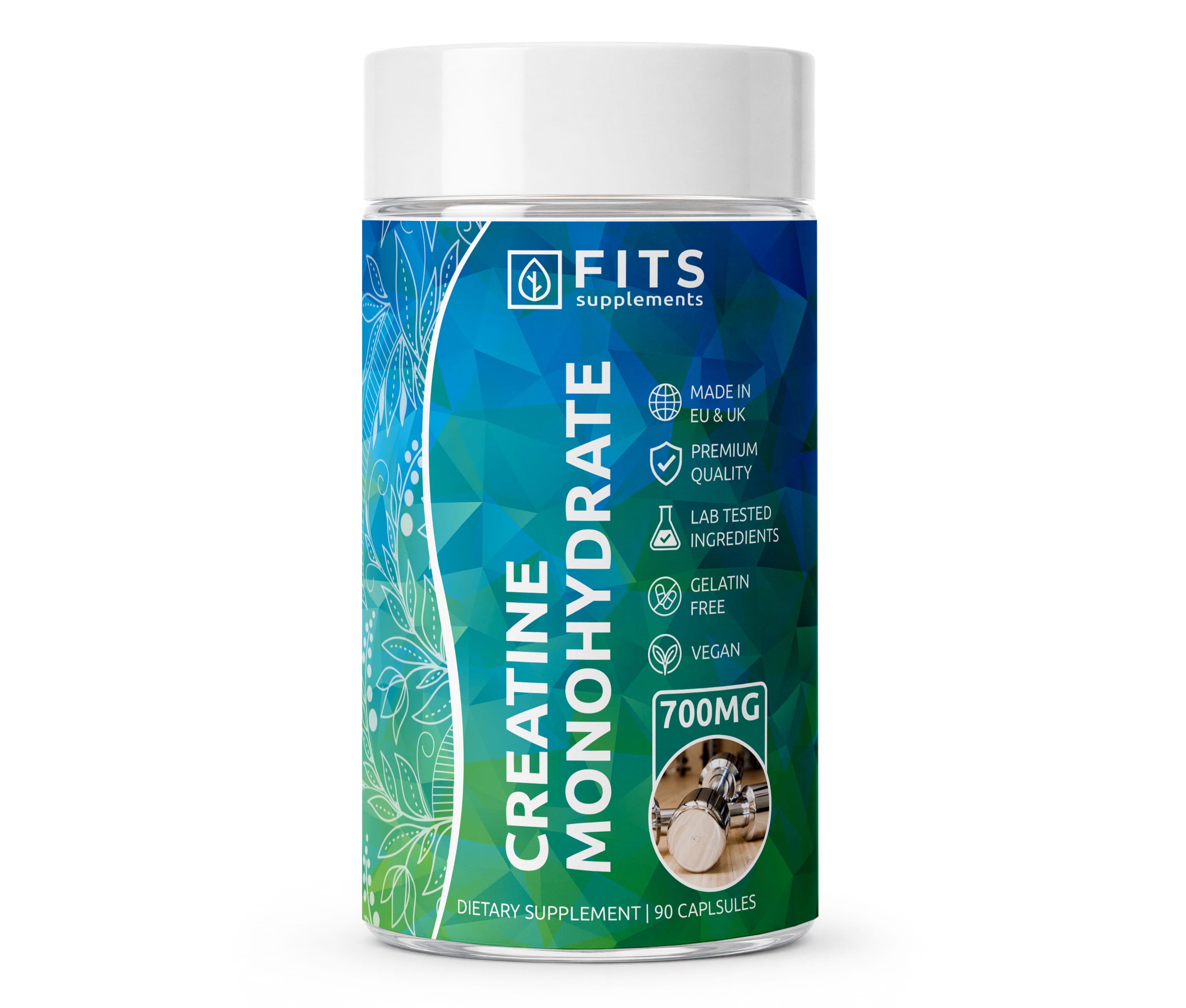 Creatine Monohydrate 700mg 120 capsules