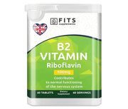 Vitamin B2 100mg (Riboflavin) 60 tableta