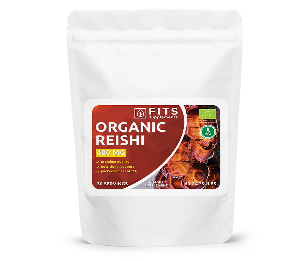 Organski Reishi 400mg 60 kapsul