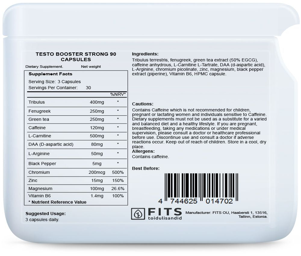 Testo pojačivač Strong 90 kapsula