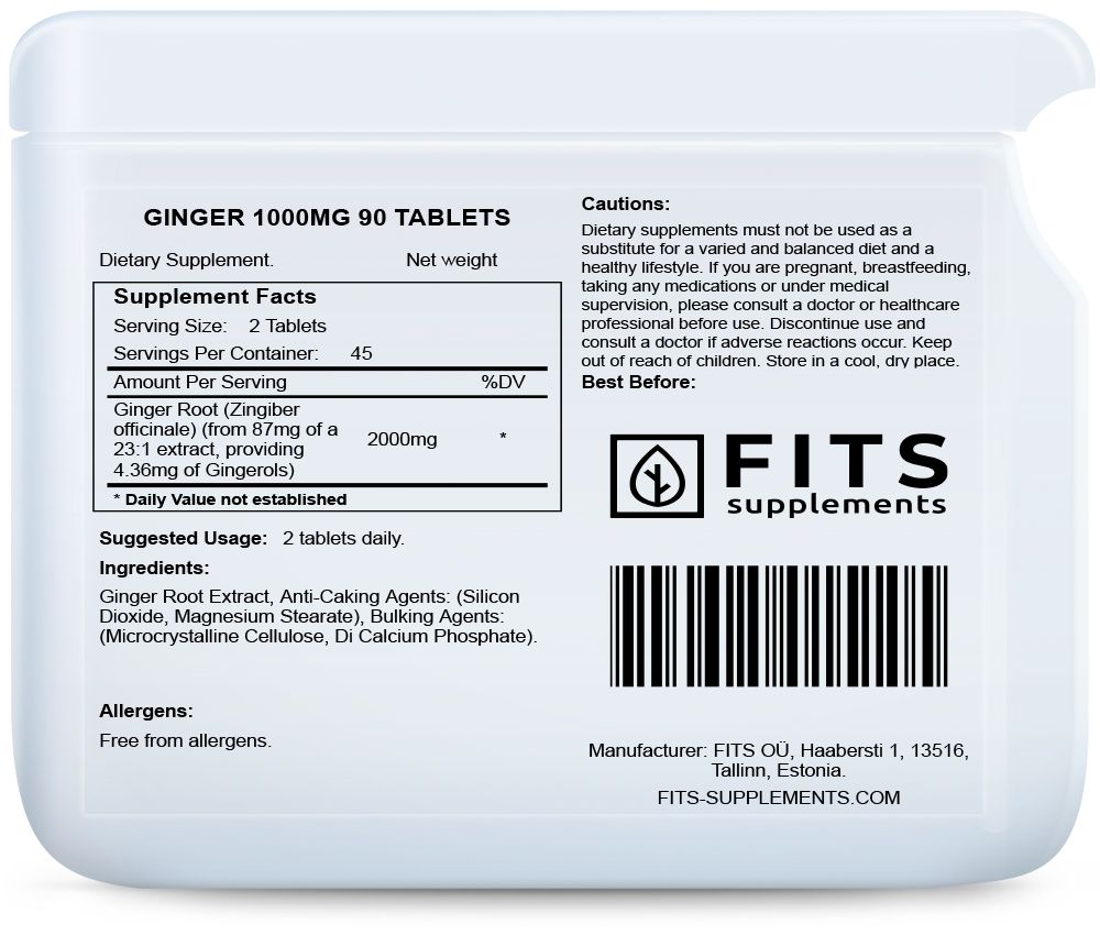 Ingver 1000mg 90 tablet