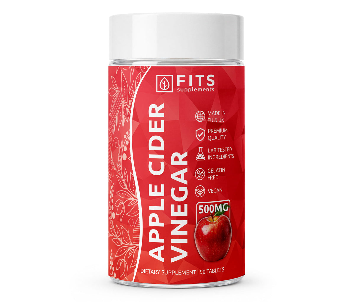 Apple Cider Vinegar 500mg 90 tablets