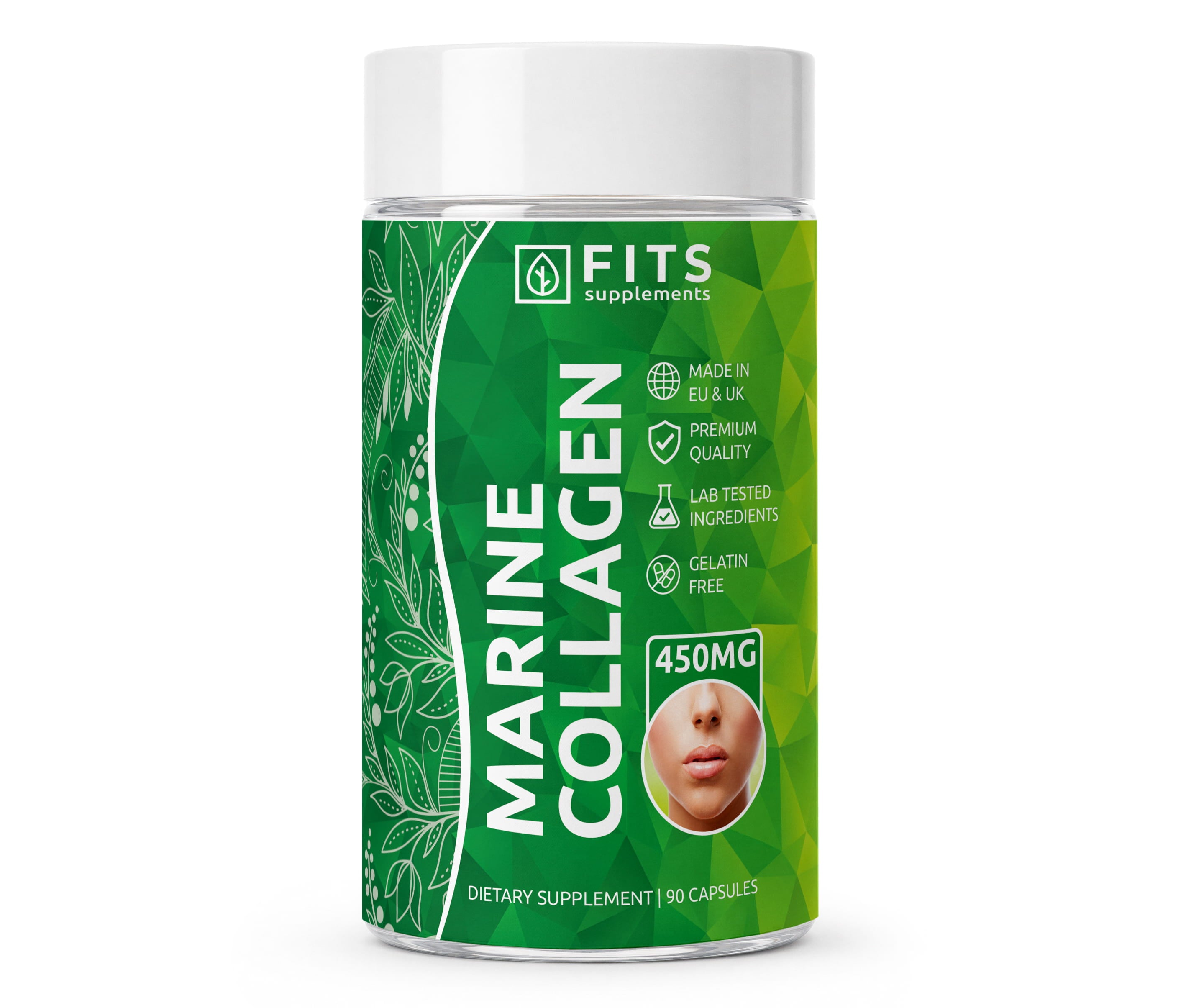 Premium morski kolagen 450mg 90 kapsul