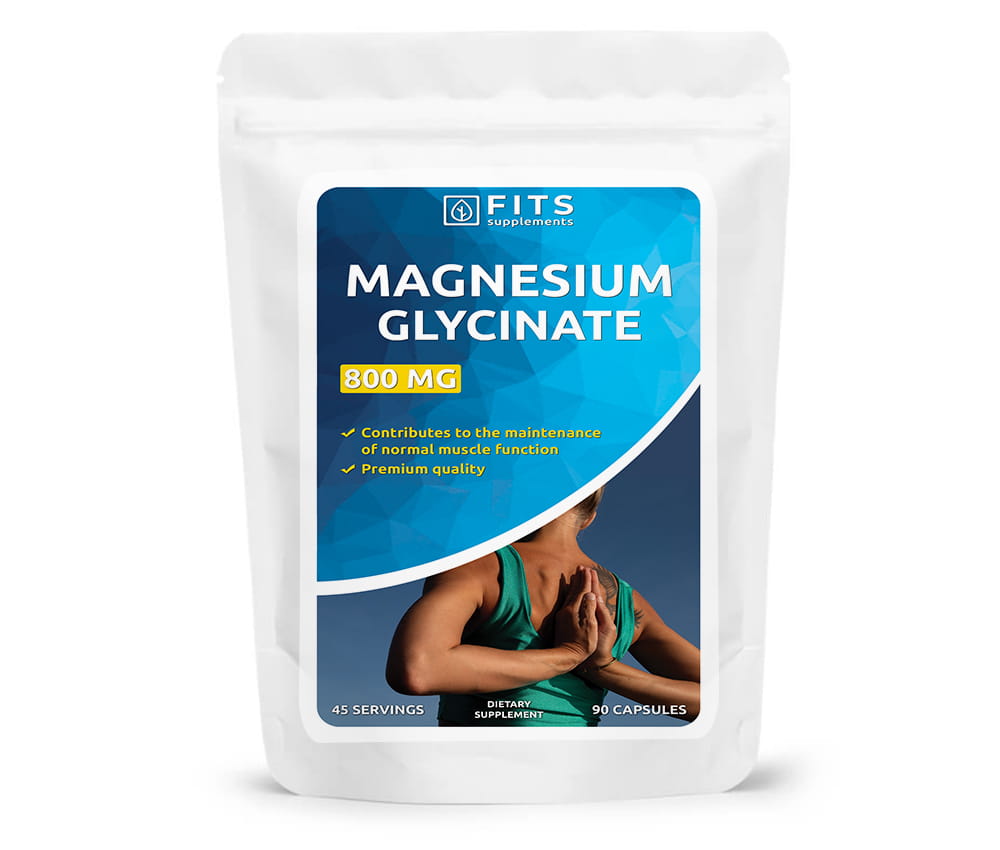 Magnesium Glycinate 800 mg 90 capsules