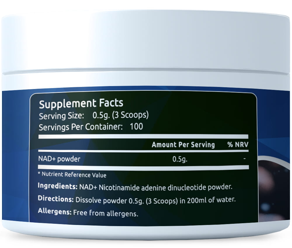 NAD+ prašek 50g