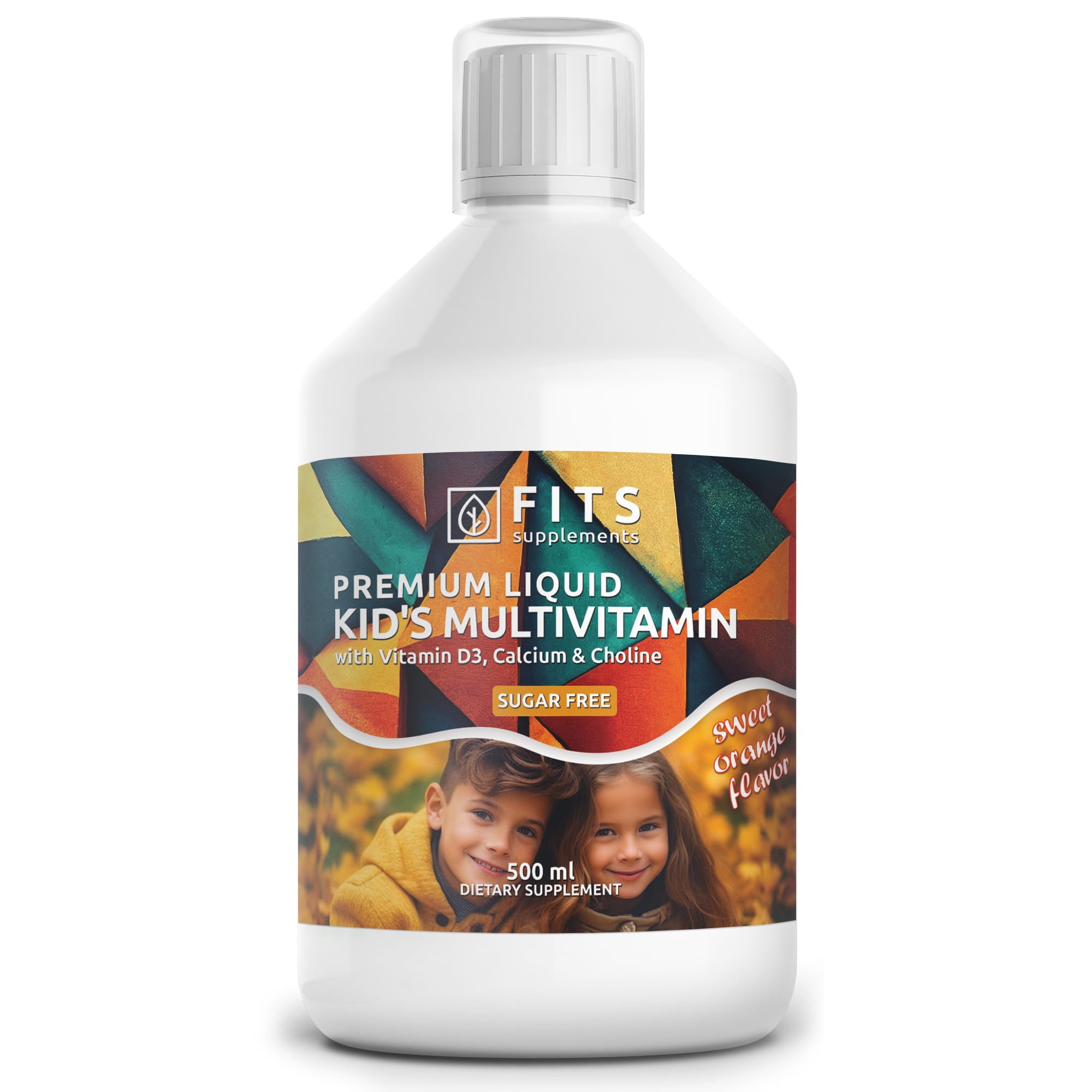 Liquid Kids multivitamin brez sladkorja 500 ml