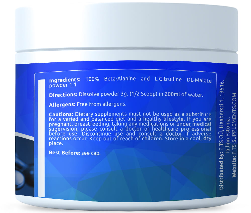 Beta-alanin in citrulin v prahu 200 g