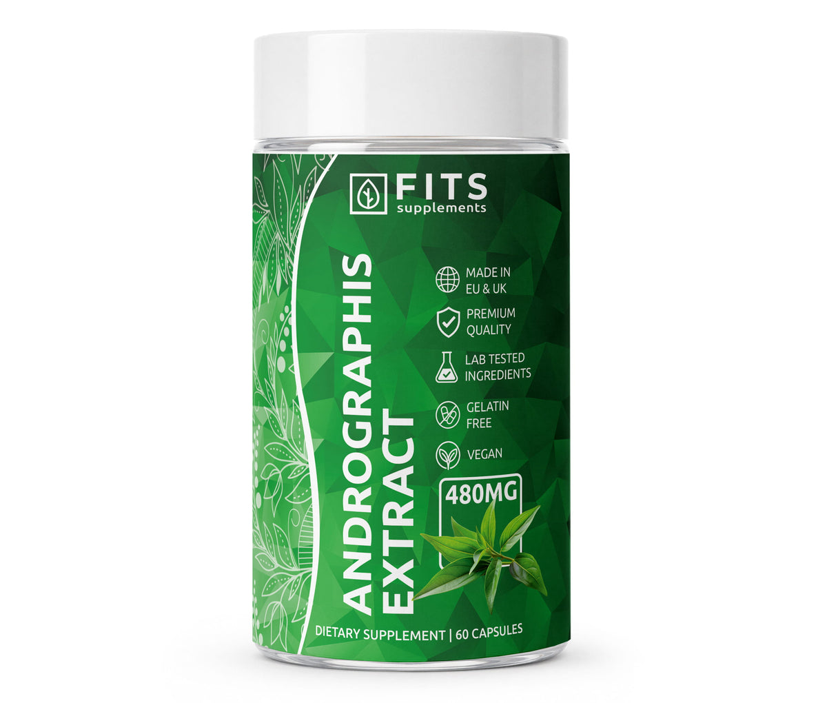 Andrographis izvleček 480 mg 60 kapsul
